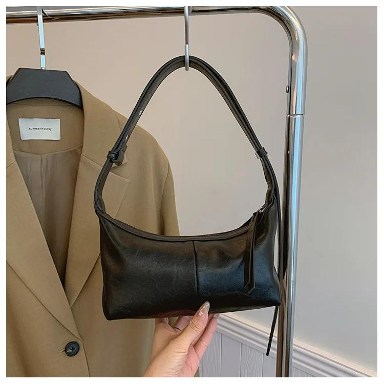 

Летняя простая универсальная модная тенденция корейская версия сумка через плечо сумка-мессенджер нишевый дизайн повседневная женская сумка-мессенджер