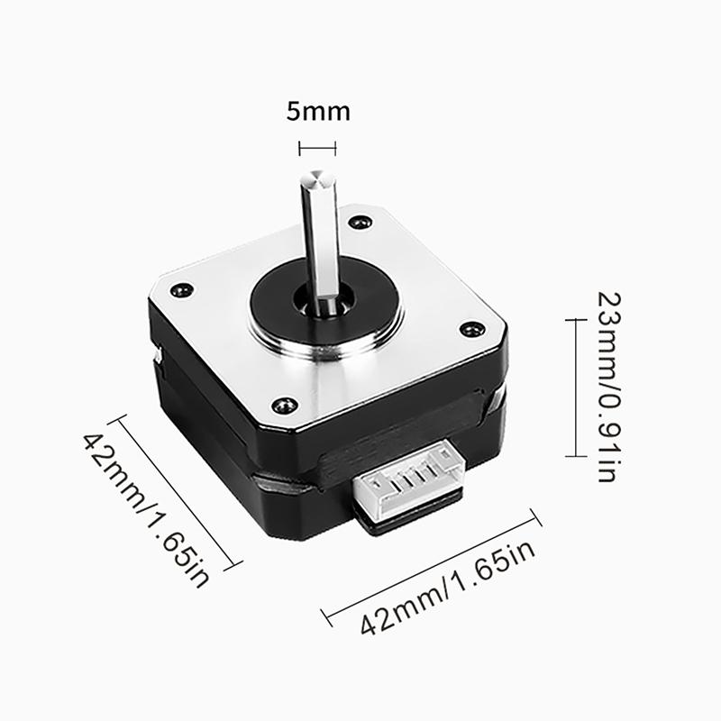Nema17 17Hs4023 Pro 3D tiskový extrudér 4 vývodový Nema 17 22Mm 42 Krokový motor 42*42*23Mm 1.0A 12V 14N.Cm CNC laserový gravírovací motor