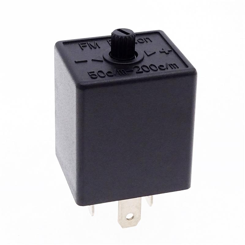 12V Universal 3-PIN Motorcycle Adjustable Flashes Relay LED Turn Signal Lamp Blinker Light Accessories Fit For Most Motorcycle