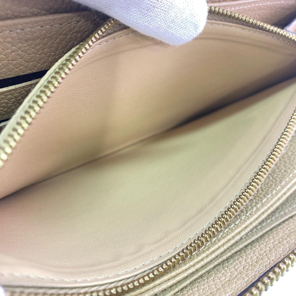 LOUIS VUITTON M69034 Zip Around Monogram Unplant Monogram Ann Platt Zippy wallet Purse beige Monogram Ann Platt Used