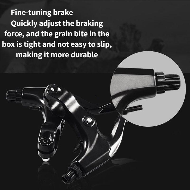 1 Pár Hliníková Slitina Kolo Brzdová Páčka Pasuje na Řídítka 22,2 mm Ultralehká Cyklistická Brzdová Páčka Univerzální V-Brake
