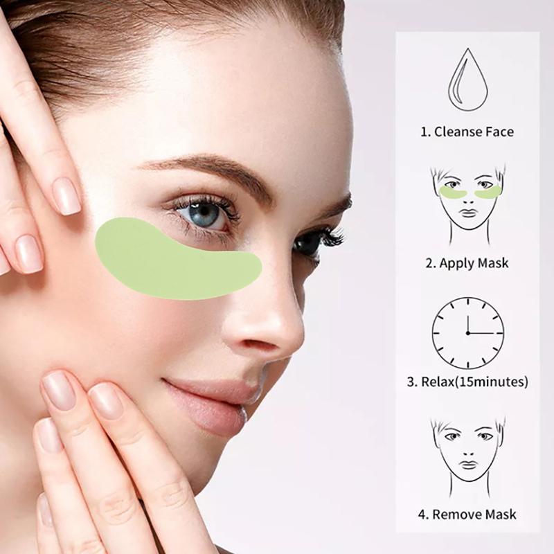1Pair Silicone Eye Patches Facial Lifting Strips Anti Aging Eye Patches