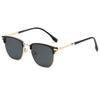 New Vintage Square Sunglasses Women Men Brand Metal Frame Sun Glasses Female Eyewear  for Male Female Eyeglasses