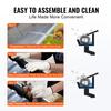 Gutter Brush, 80 Feet Total Length 4.33 Inch Diameter Gutter Cleaning Tools, Ground-Level Gutter Brush Leaf Guard for 5 Inch Gutters, Easily Clear