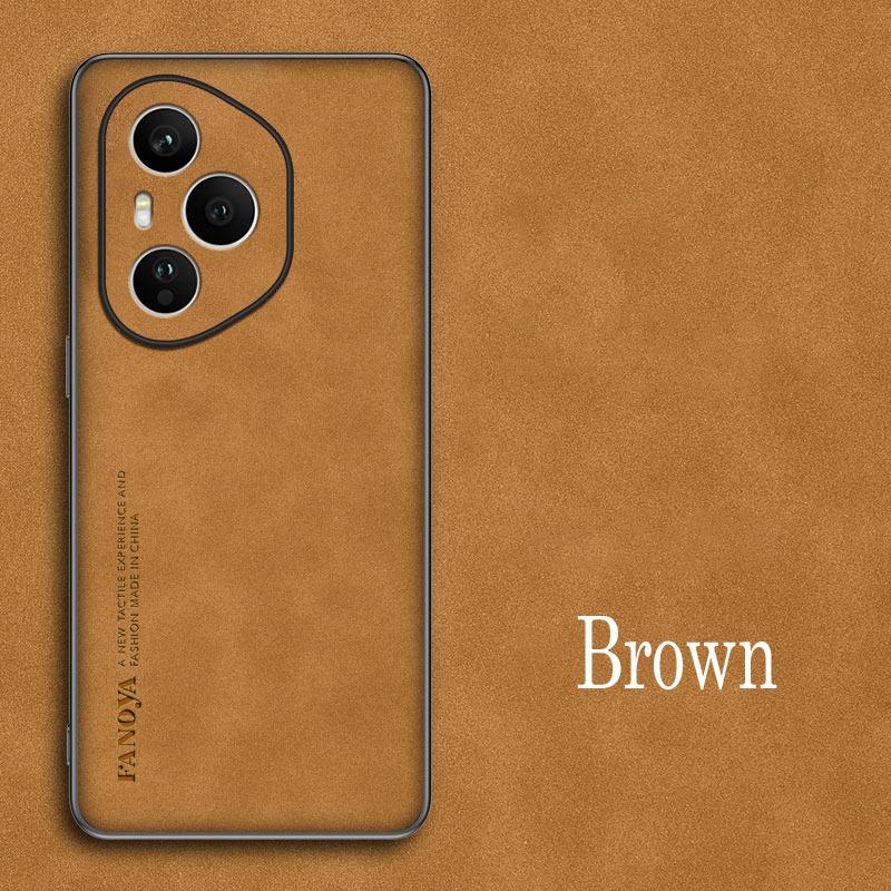 

Роскошный противоударный силиконовый чехол из овчины для Honor 400 honor400 300 200 100 90 80 70 60 50 Pro Lite Ultra Honor 400 (China) коричневый