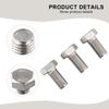 3-Pack Hardware For Hustler Mower Mower Maintenance Easy Installation Cost-effective 3-pack Versatile Compatibility For FASTRAK