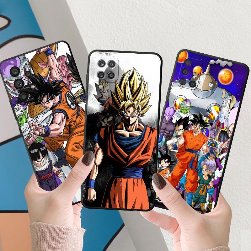 

Anime Dragons Phone Case for Samsung Galaxy A12 A73 A11 A31 A22 A23 A13 A41 A52 A51 A21s A52s A72 A53 Cover Son G-Go Ball Ku