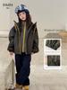 Cortavientos de Invierno de Moda para Niñas YOJIA 2025: Chaqueta cálida 3 en 1 para niñas pequeñas