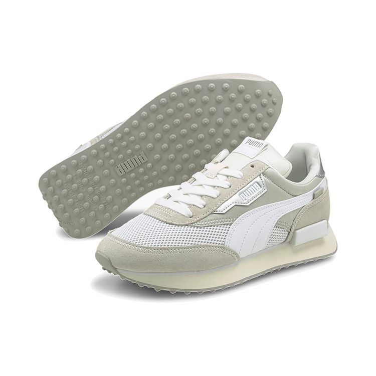 Puma Future Rider Chrome Vaporous Grey Women Sneakers Grey-Violet 375081-01