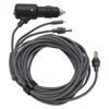 Satellite 3 in 1 Power Cable Rain Proof USB C 12 to 20V Cigarette Lighter DC Male Extension Power Cord for Disc Antenna