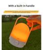 Rechargeable Dual-Color Night Light, Adjustable Brightness for Camping & Bedroom Sleep Aid