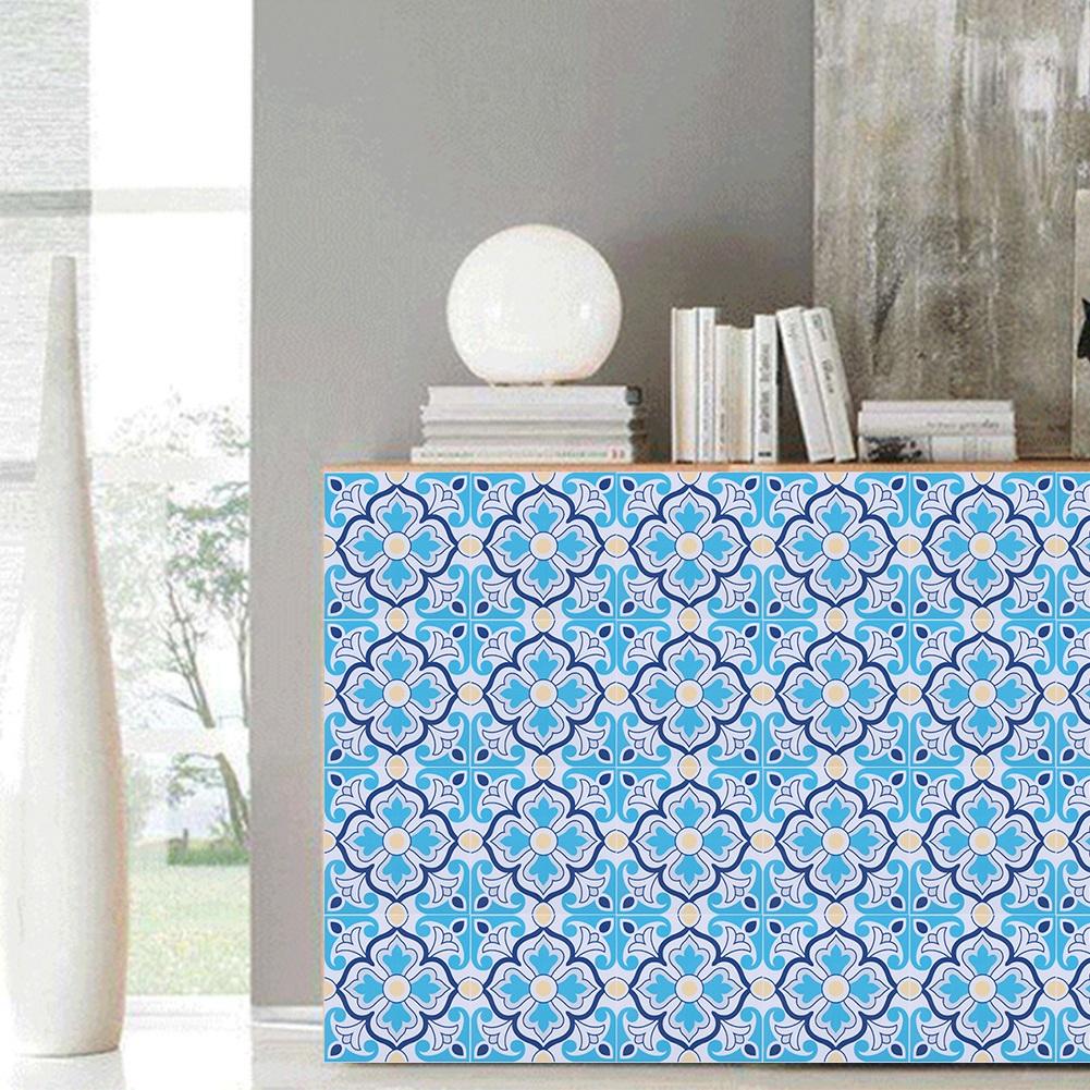 10pcs Waterproof Self Adhesive Tile Wall Sticker Decoration for Bathroom Kitchen