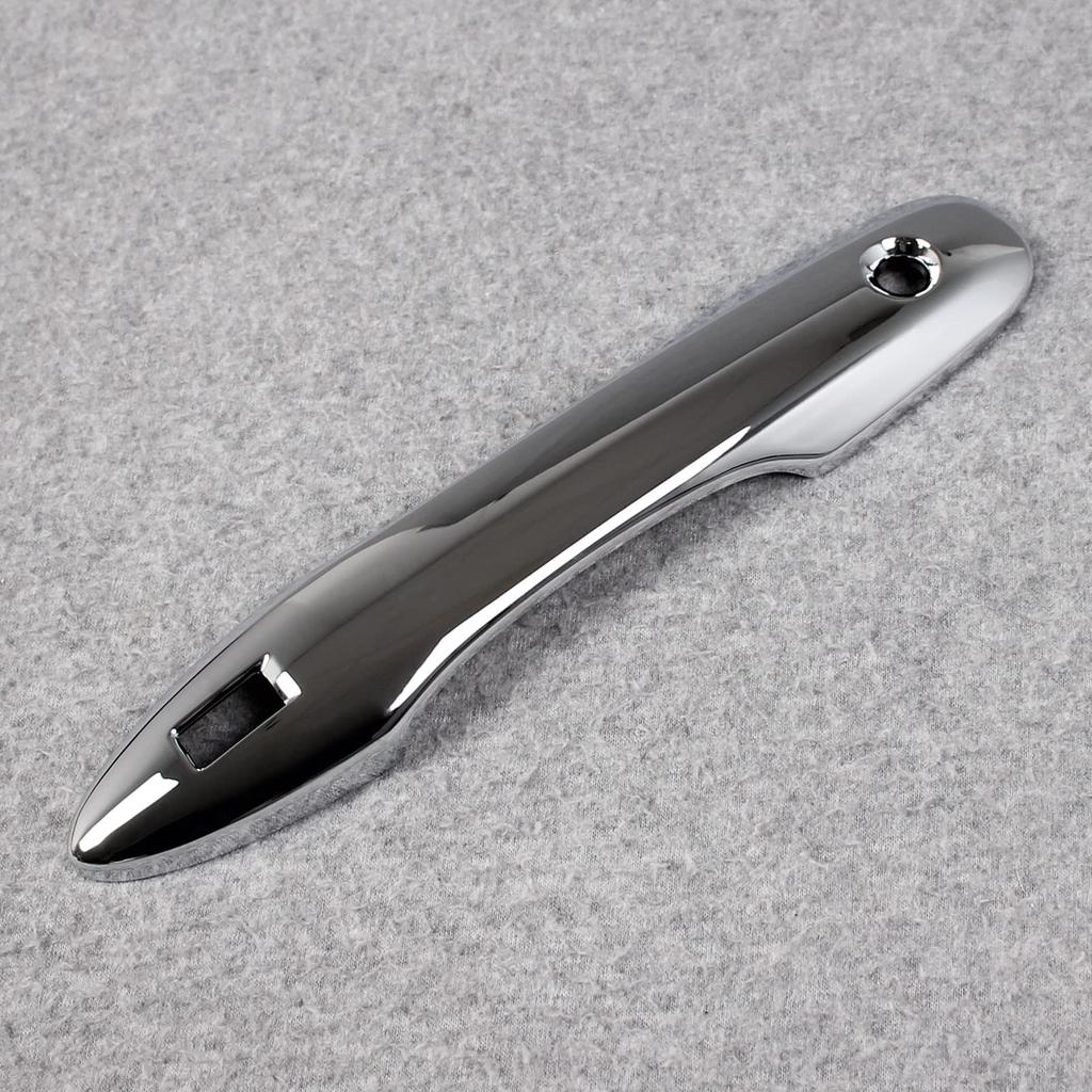 RUIQ Exterior Outer Door Handle Full Coverage Chrome for Toyota New 90 Series 2022 Covers, Type, Plated, Voxy/Noah (January Onwards)