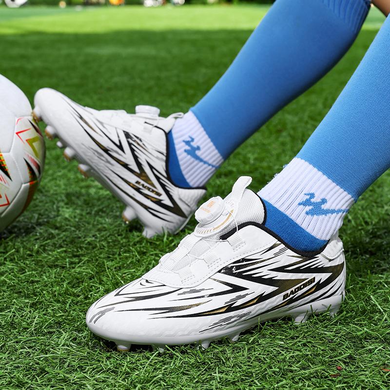 Outdoor Children Football Shoes Fast Kids Football Field Boots Indoor Original Soccer Shoes FG Unisex Kids Sneaker Resistant New
