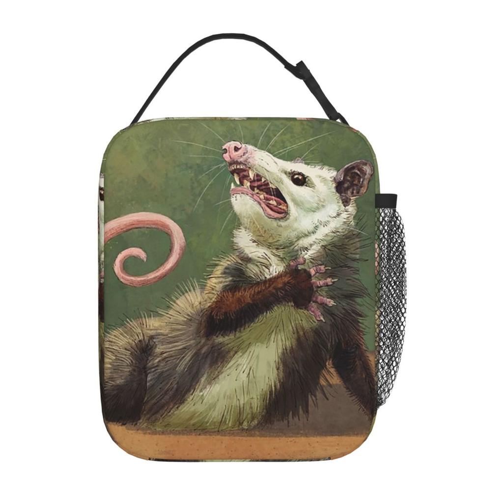 Amateur Opossum Actress Insulated Lunch Bag for Kids School Cooler Thermal Food Box Tote Leakproof Lunch Boxes Container
