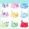 Cute Short Plush Cat Toy With Devil And Angel Designs 25cm Height