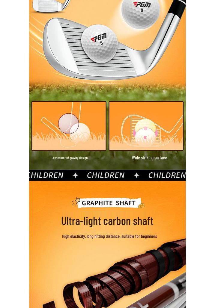 PGM Kids' & Women's Golf Iron Sand Wedge - Beginner's Practice Club