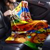 Happy Plim Friends Blanket Flannel Blanket for bed, sofa, Camping, Hiking, Picnic Essentials, gift for family Fan gifts