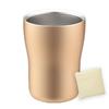 Tumbler Stainless Steel Double Wall Elegance Champagne Gold 230ml Made In Japan Eco Bag Made In J-kitchens 18/8 (Includes Vietnam)