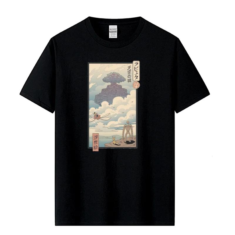 Men s High Quality T-shirt 100% Cotton Cool Anime Printed T-shirt Casual Funny O-neck Tshirt Loose Men T Shirt Tees Tops XXXXL