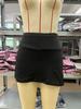 TikTok Trendy 2026 High-Waisted Slit Skort: Women's Anti-Exposure Style
