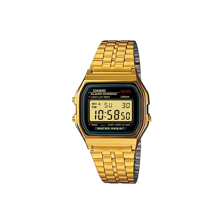 Casio Men YOUTH Black Watch A159WGEA-1D A159WGEA-1D