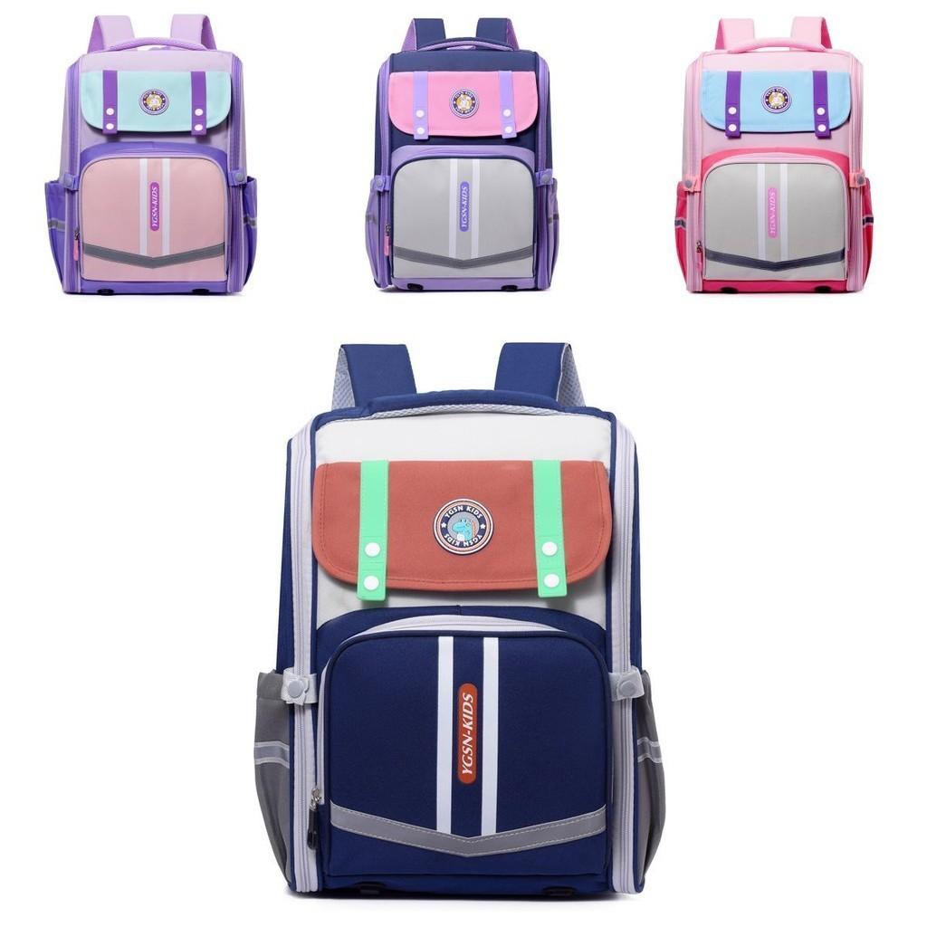 Adorable Oxford Fabric Kids Backpack With Spacious Design For Boys And Girls