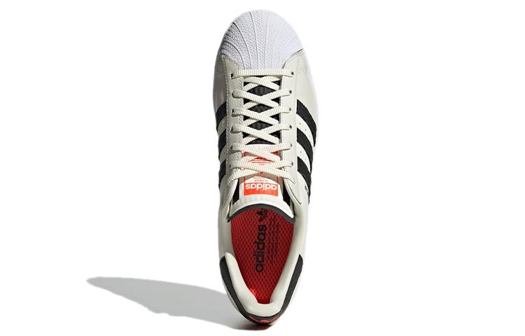 Adidas Originals Superstar Shoes 'White Black Orange' FU9530