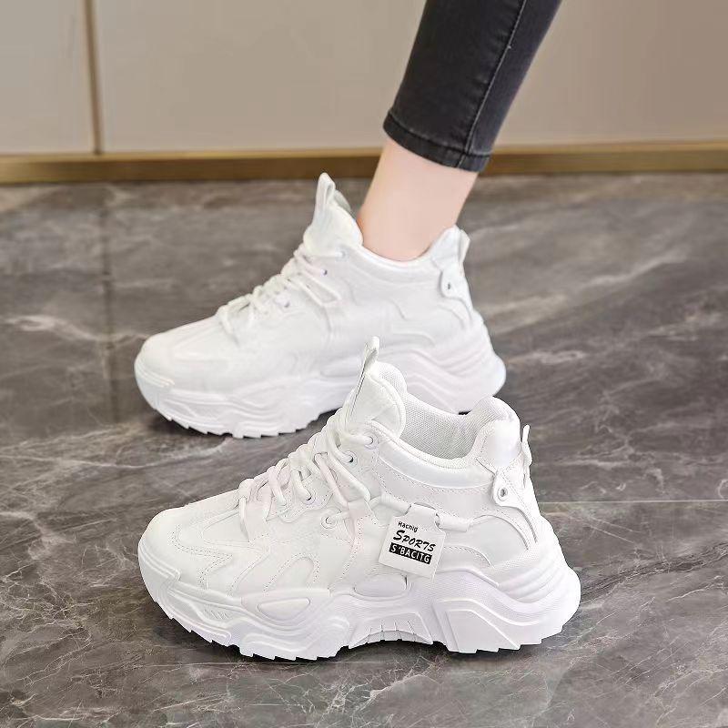 Dad Shoes Женская новая весенне-осенняя женская обувь Ins Модные универсальные кроссовки — фото 3