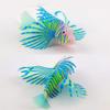 Fish Bowl Aquarium Fake Fish Decoration Floating Silicone Luminous Ornamental Fake Fish Fluorescent Simulation Color Lionfish Ornaments