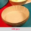 Air Fryer Disposable Paper  For Air Fryer Cheesecake Air Fryer Accessories Parchment Wood Pulp Steamer Baking Paper