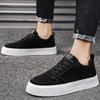Plus Size Men Shoes Fashion Outdoor Casual Shoes Platform Vulcanized Shoes Trend Street Skateboard Footwear Lace Up Men Sneakers
