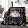 Liverpool Customize Text Blanket Gift Customizable Blanket Comfortable Perfect for Nap Chair Home Decor Picnics All-Season Use