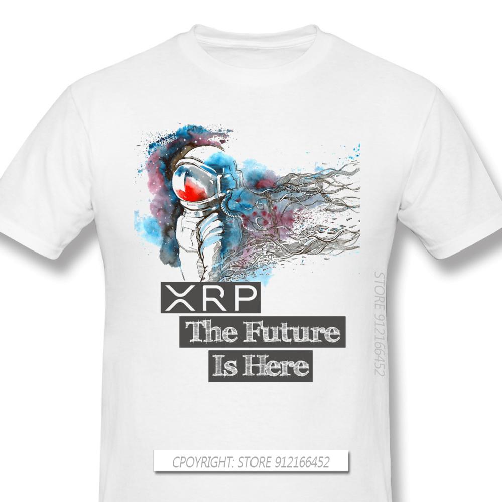 

XRP Ripple Coin Cryptocurrency 2024 New Arrival TShirt The Future Is Here Unique Design O-Neck Cotton For Men Shirt Adult - M... S разноцветный