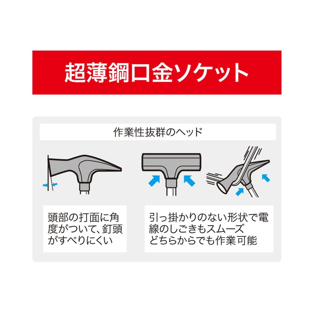JEFCOM Channel Socket Hammer, Genno Type, DCH-300K