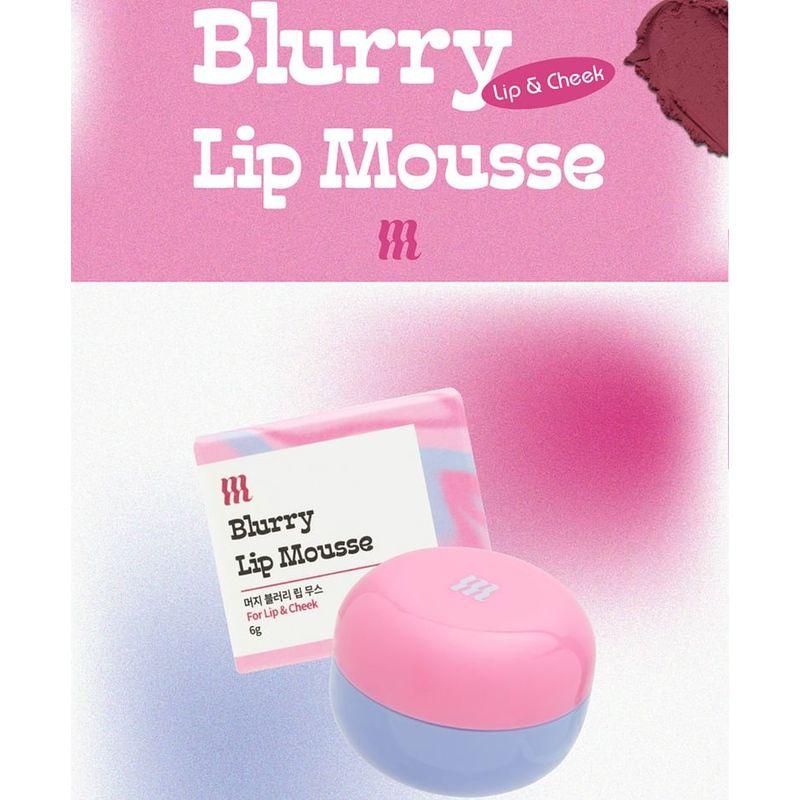 MERZY - Blurry Lip Mousse - 6 Colors