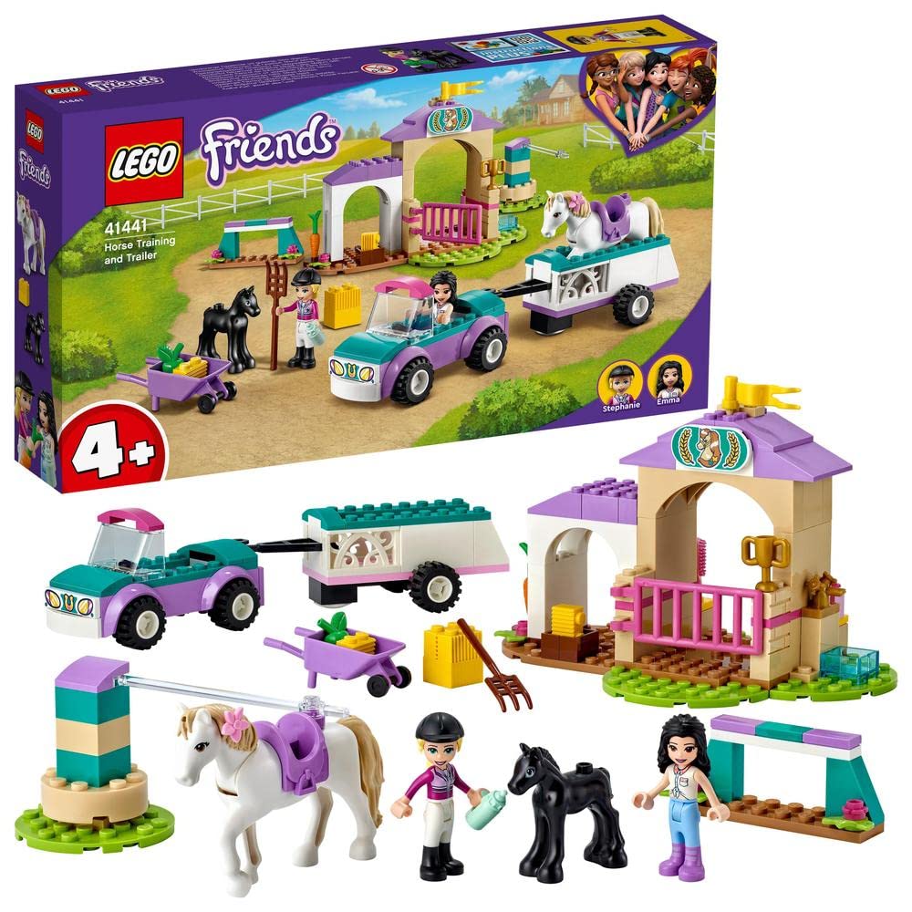 

LEGO Friends Верховая езда и прицеп для перевозки лошадей 41441