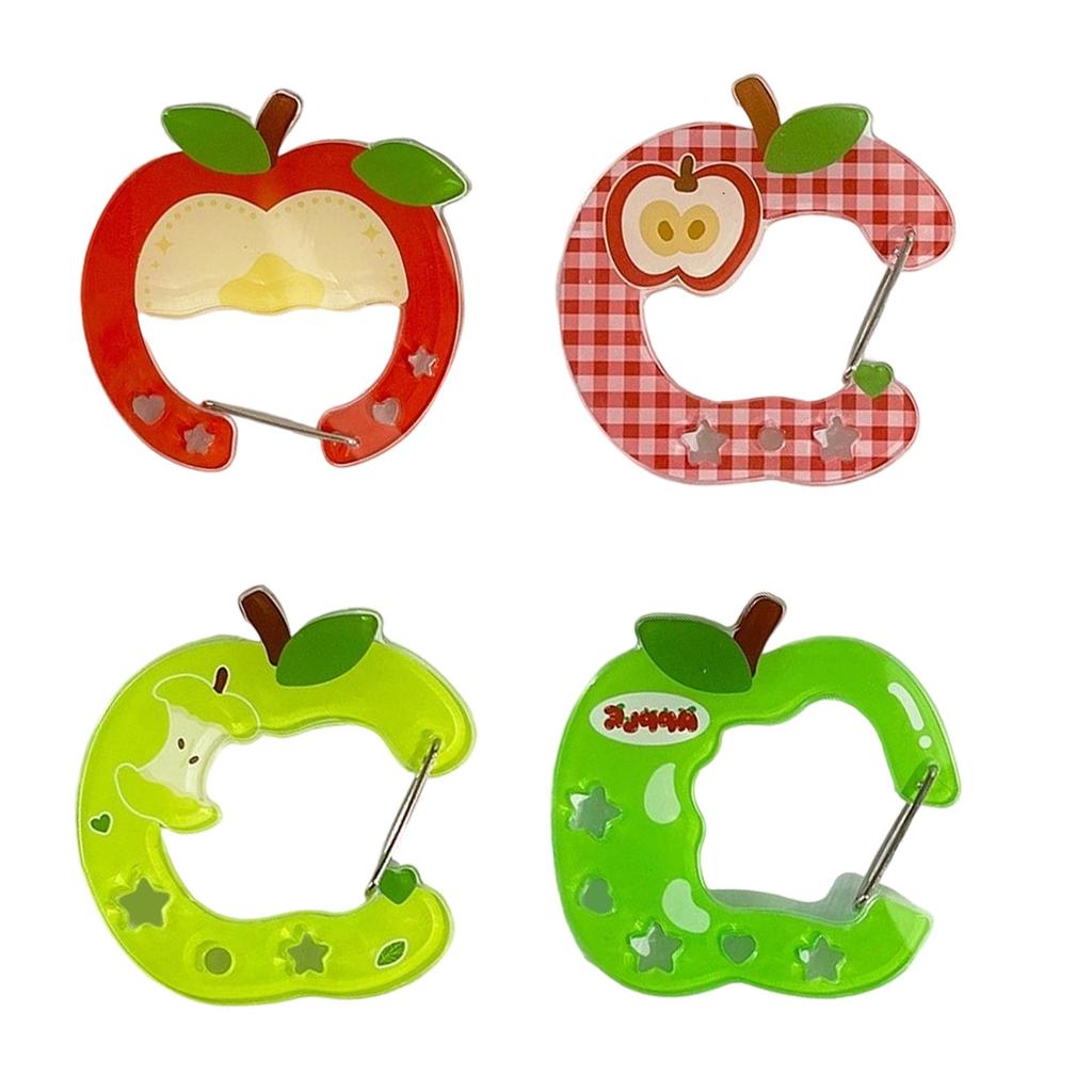 Stilvoller Acryl-Schlüsselanhänger mit Karabinerverschluss und niedlichem Hohldesign-Schlüsselanhänger-Anhänger für Taschen, Schlüssel, Rucksäcke