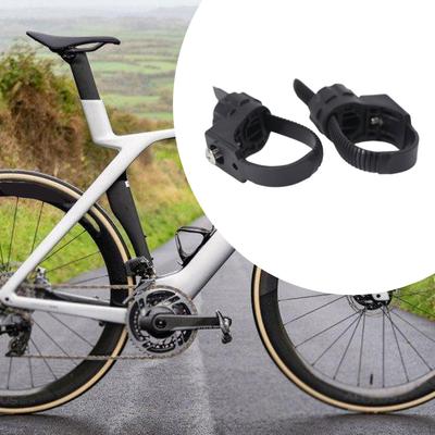 2x Fender Support Clamp Mudguard Set Replacement Sturdy Bike Mount Clip Bracket