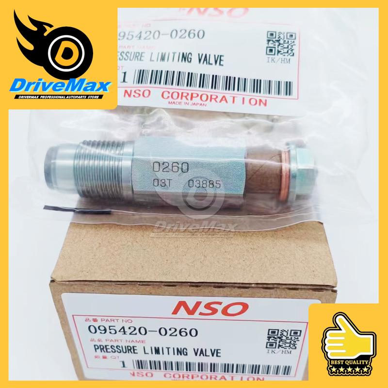 1/2 PCS 095420-0281 095420-0260 Original Fuel Pressure Relief Valve Limiter Valve For Isuzu G-M 98032549 8980325490 8-98032549-0 095420-0281 1PC