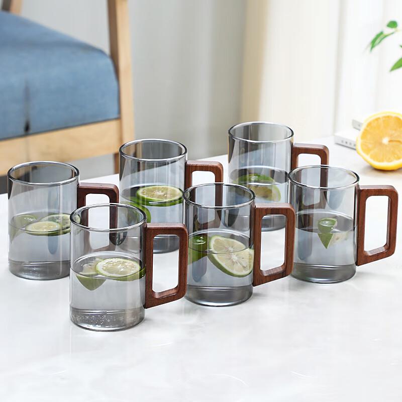 Naijiang Heat-Resistant Glass Water Pitcher & Cup Set