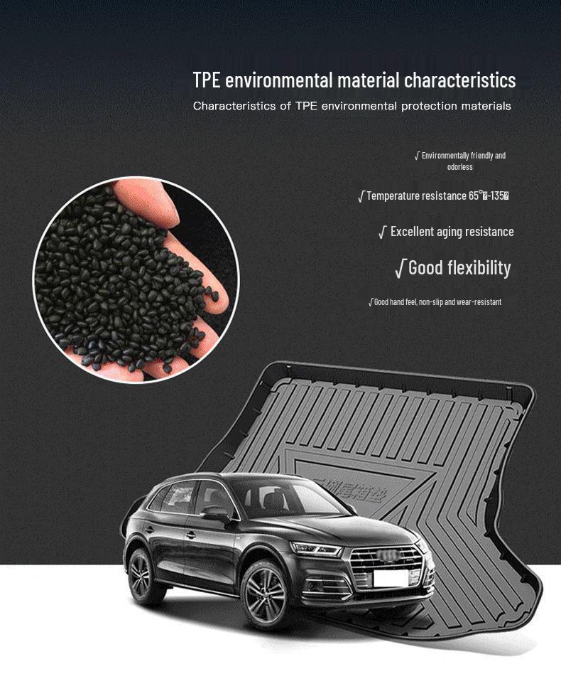 Changan Custom TPE Trunk Mat: Waterproof Rear Compartment Liner for CS55, Yidong, CS75, and CS35
