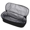 Insulated Beach Mesh Bag Large Capacity Beach Shoulder Bag with Detachable Cooler for Picnic Camping Travel Black