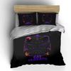 Hogwarts House Emblems Pattern Bedding Duvet Cover Set Duvet Cover Pillowcases  (1*Duvet Cover 2*Pillowcases, without duvet insert)