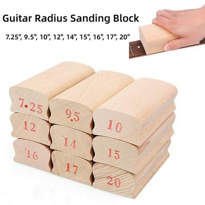 Radius Block Arc Polishing Block For Shaping Fretboard Guitar Fretboard