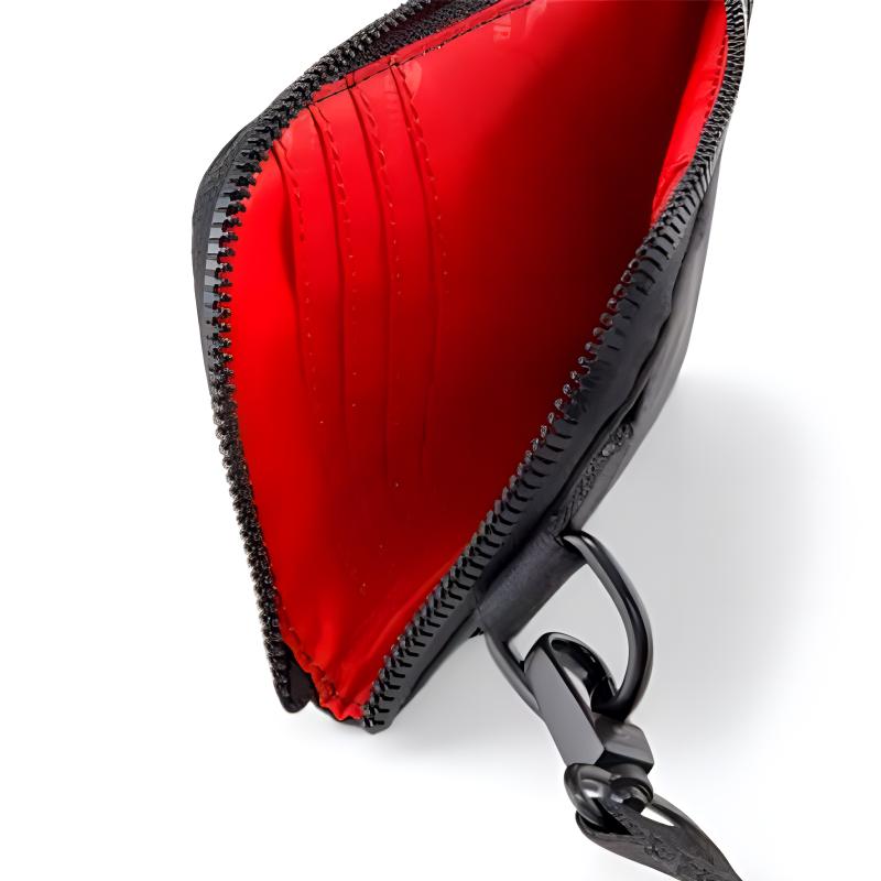 New PUMA Polyester Card Holder Regular Unisex Black 079657-01