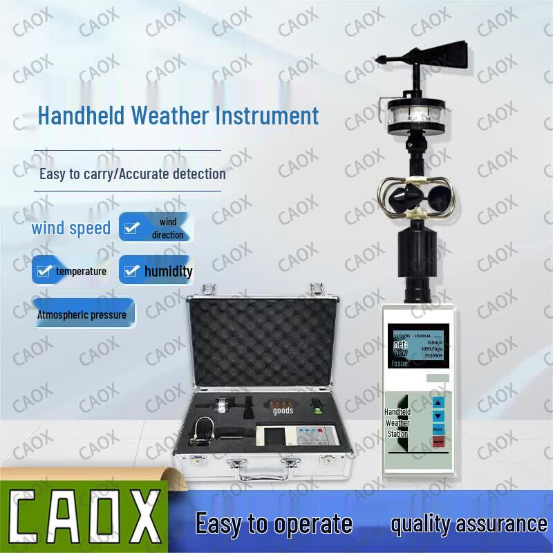 CAOX Portable 5-in-1 Handheld Smart Weather Station