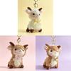 Cute Sheep Plush Keychain With Short Pile Fabric For Kids Adults Gifts