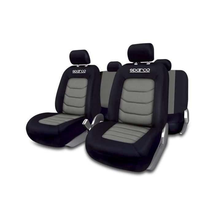 Housses De Siège Auto - Sparco S-line - Gris