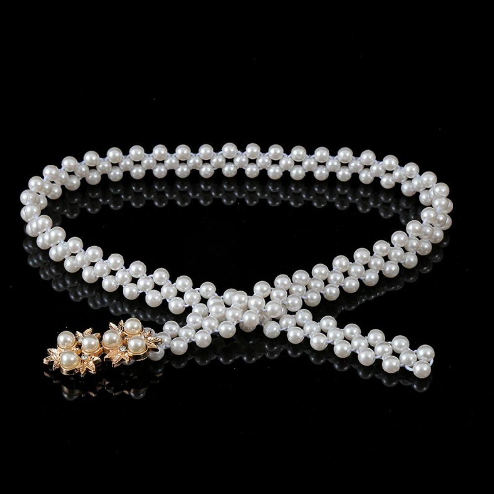

Elegant Waist Chain Decorative Skirt Waistband New Girls Waist Belt for Women Lady A